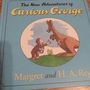 The New Adventures of Curious George children's Hardcover book